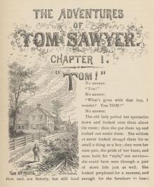      The Adventures of Tom Sawyer, Part 1.
