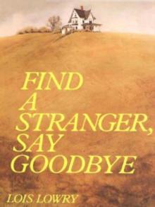      Find a Stranger, Say Goodbye
