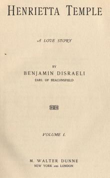      Henrietta Temple: A Love Story