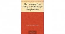      The Honorable Peter Stirling and What People Thought of Him