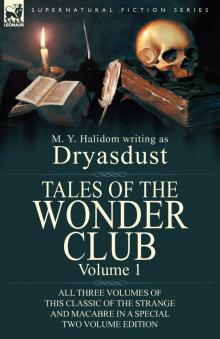      Tales of the Wonder Club, Volume I