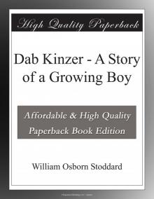      Dab Kinzer: A Story of a Growing Boy