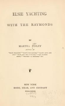      Elsie Yachting with the Raymonds