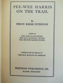      Pee-Wee Harris on the Trail