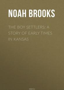     Boy Settlers: A Story of Early Times in Kansas