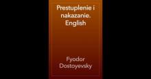      Prestuplenie i nakazanie. English