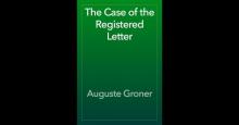      The Case of the Registered Letter