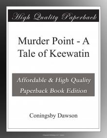      Murder Point: A Tale of Keewatin