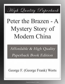      Peter the Brazen: A Mystery Story of Modern China