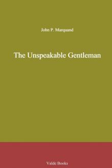      The Unspeakable Gentleman
