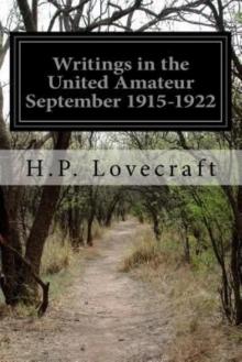      Writings in the United Amateur, 1915-1922