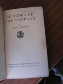      By order of the company