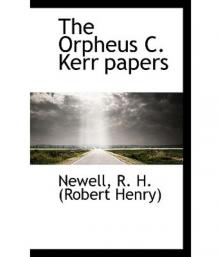      The Orpheus C. Kerr Papers, Series 3