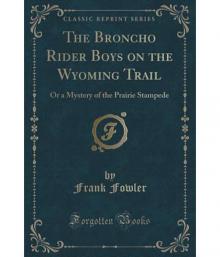      The Broncho Rider Boys on the Wyoming Trail