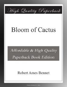      Bloom of Cactus