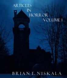      Articles in Horror Volume 1
