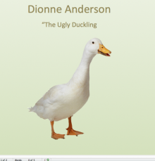      The Ugly Duckling