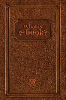      What is an e-book?