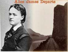      Alice James Departs