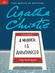      Murder Is Announced