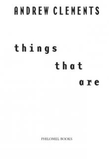      Things Not Seen