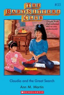      Claudia and the Great Search