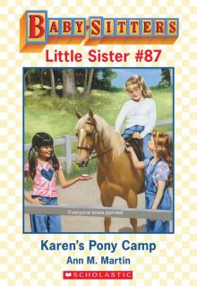     Karen's Pony Camp