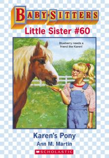      Karen's Pony