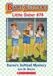      Karen's Softball Mystery