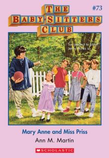      Mary Anne and Miss Priss