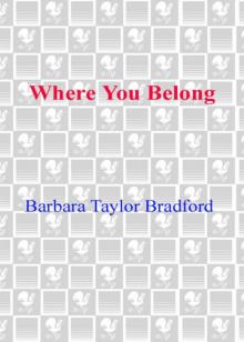      Where You Belong