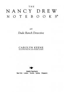      Dude Ranch Detective