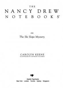      The Ski Slope Mystery
