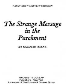      The Strange Message in the Parchment