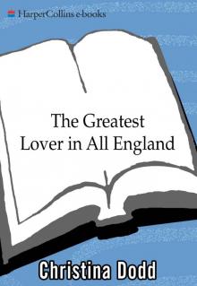      The Greatest Lover in All England