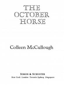      The October Horse: A Novel of Caesar and Cleopatra
