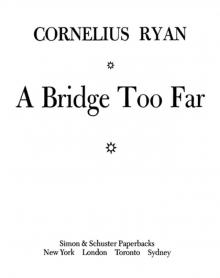      A Bridge Too Far