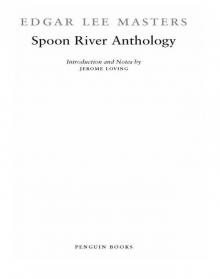     Spoon River Anthology