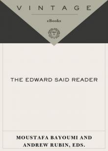      The Edward Said Reader