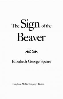      The Sign of the Beaver