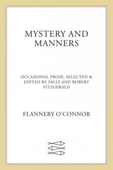      Mystery and Manners