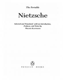      The Portable Nietzsche