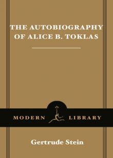      The Autobiography of Alice B. Toklas