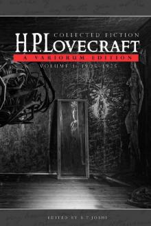      Collected Fiction Volume 1 (1905-1925): A Variorum Edition