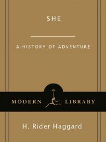      She: A History of Adventure