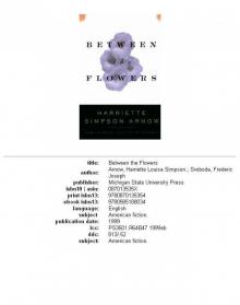      Between the Flowers: A Novel
