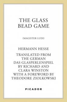      The Glass Bead Game
