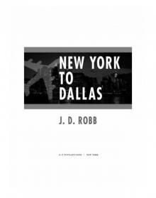      New York to Dallas
