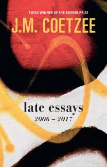      Late Essays : 2006-2017