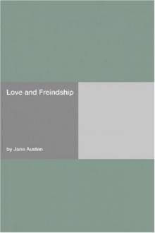      Love and Friendship